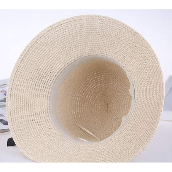 Packable Travel Sunhat Beach WIDE BRIM STRAW HAT - Picture 5 of 5